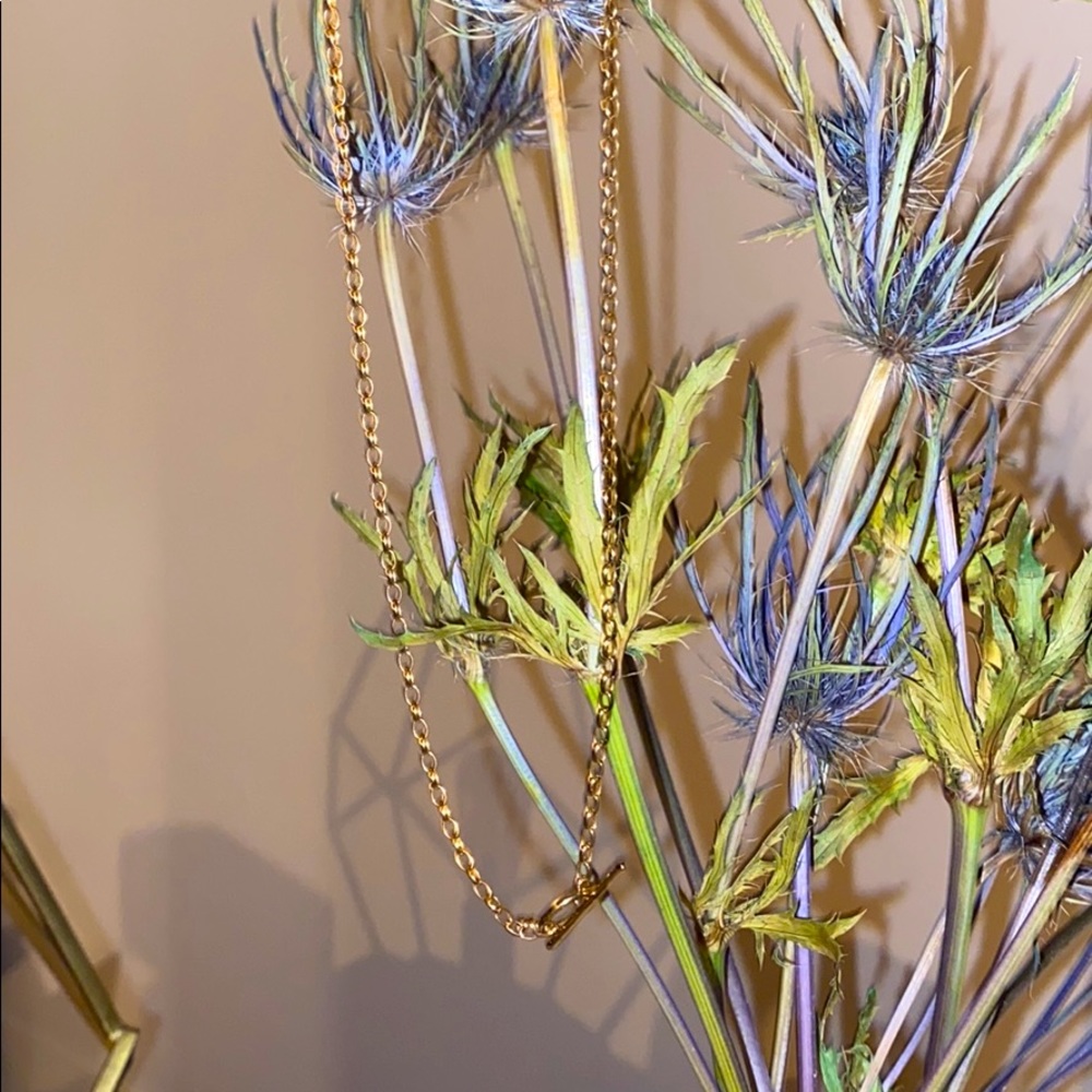 Gold vermeil necklace- 18k